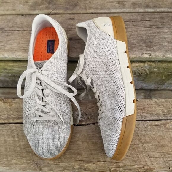 SWIMS Chino Gum Breeze Tennis Knit Waterproof Washable‎ Athletic Sneakers 9.5 main image 9